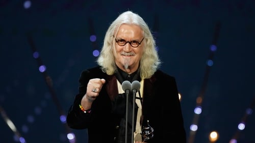 Billy Connolly: "And it's a natural end because I'm dead happy in my skin. I had a nice career, I did rather well, and I got knighted and that's like the full stop."