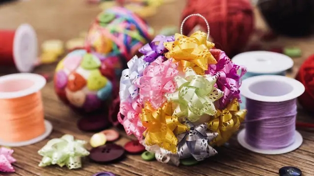 Handmade Christmas baubles (iStock/PA)