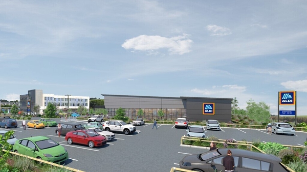 An artist's impression of the new Aldi store in Clonakilty