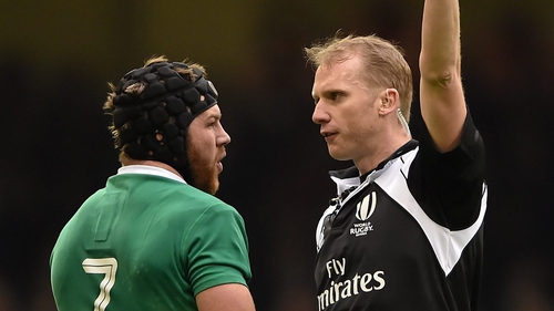 Wayne Barnes will take charge of the Wales-Ireland fixture for a seventh time