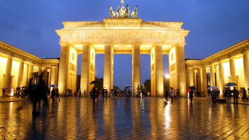 The Brandenburg Gate - the locale of Gabriele Tergit's best-known novel is Berlin in the 1920s.