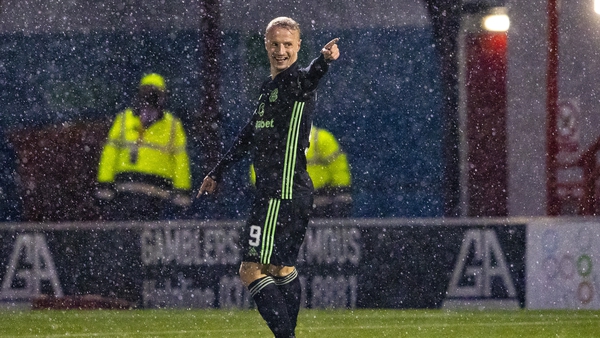 Leigh Griffiths played a big part in Celtic's win over Hamilton