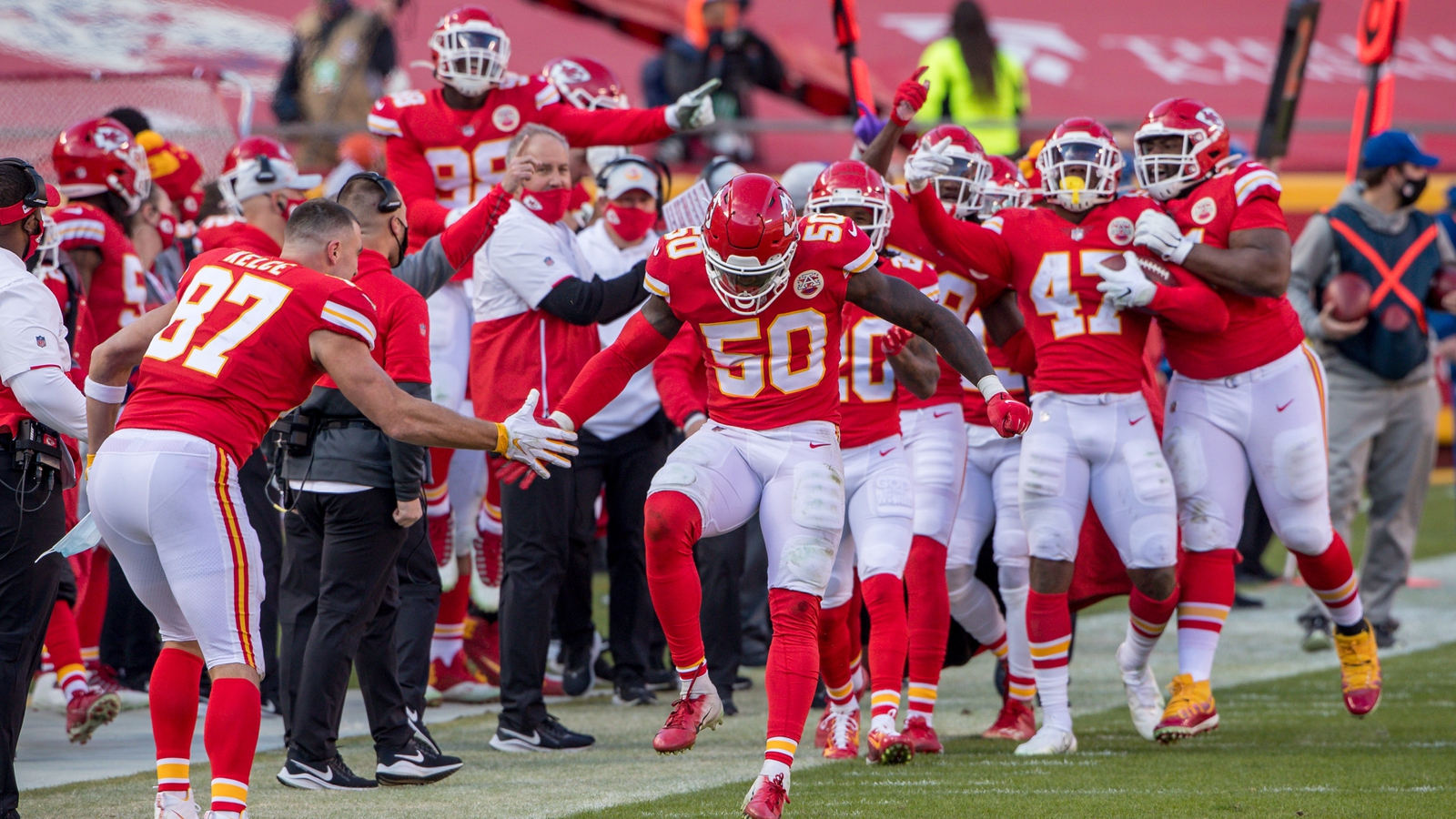 NFL Kansas City Chiefs dig out record victory