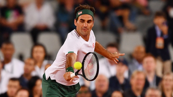 Roger Federer is on the mend