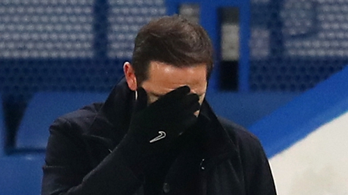 Frank Lampard was left frustrated once again