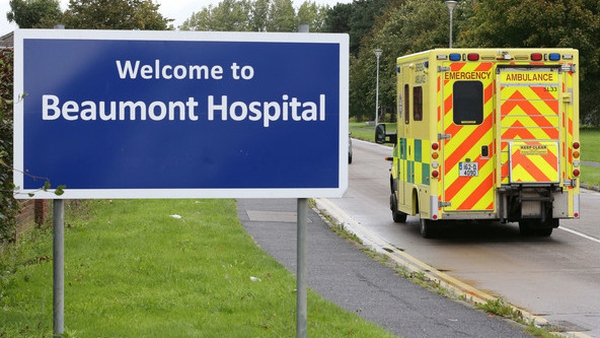 The woman, 40s, is being treated for serious head and facial injuries in Beaumont Hospital (File Image)