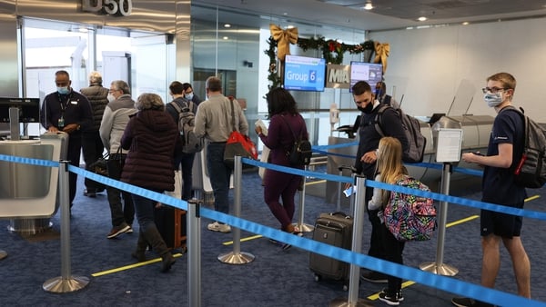 Passengers check in for American Airlines' first Boeing 737 MAX flight since the plane's ban was lifted