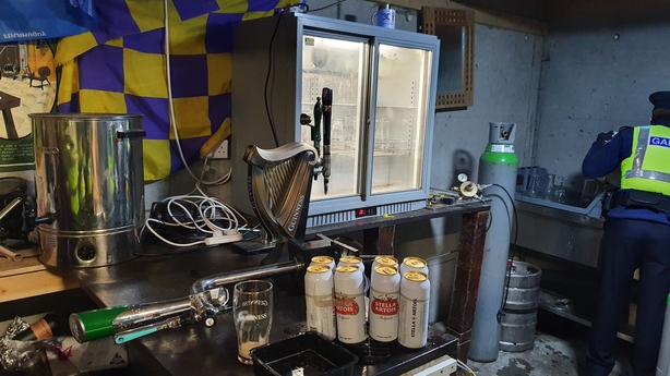 Suspected shebeen Kildare