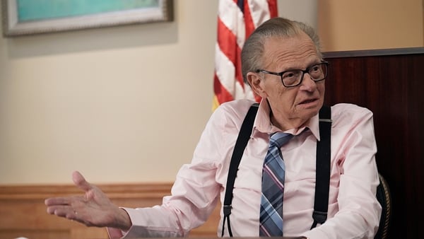 Larry King hosted CNN's Larry King Live for 25 years