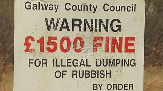Galway County Council Illegal Dumping Warning Sign (2006)