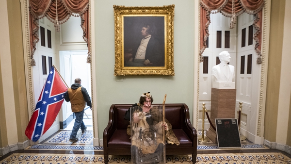 Protesters broke into the US Capitol building