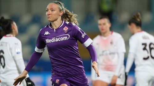 Louise Quinn has scored three goals for Fiorentina this season, including the match -winner in the Italian Super Cup semi-final victory over AC Milan