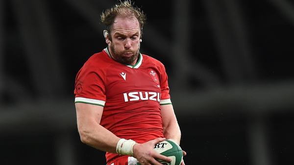 Alun Wyn-Jones has been out with a knee injury