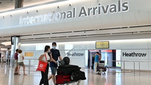 Heathrow Airport said demand in November was down 60% on pre-pandemic levels