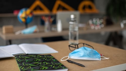 Stephen Donnelly said 'we have to be led on schools by public health advice'