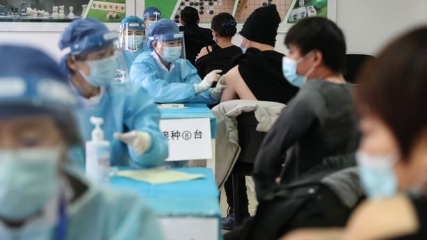 Vaccination centre Beijing