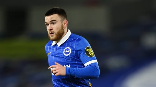 Aaron Connolly is nursing a cracked rib and is unlikely to feature in Brighton's next two games