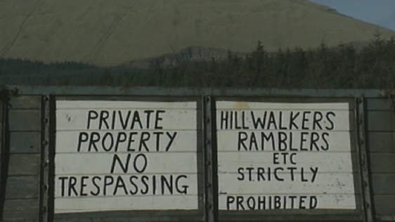 Signage on Sligo farm (2001)