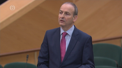 Micheál Martin has sought a meeting with the CEO of AstraZeneca for next week