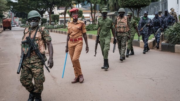 Security forces Kampala