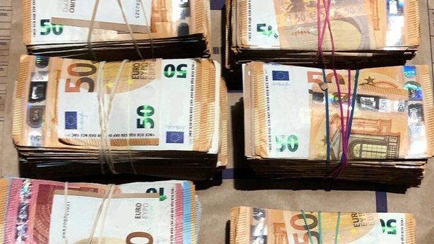 Cash seizure Dublin