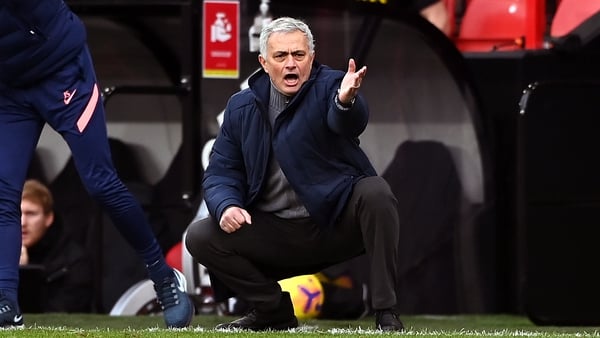 Jose Mourinho has not given up on the hopes of a Champions League spot just yet