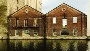 On the waterfront: The Factory Dublin as seen from the Grand Canal Dock Basin. Photo: National Performing Arts School https://www.npas.ie