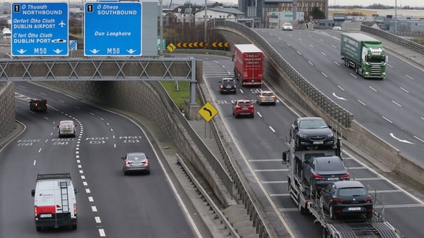 Car traffic volumes are 48.7% lower in regional locations and 46.1% lower in Dublin when compared with the same time last year (Pic: RollingNews.ie)