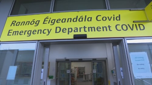1,949 people were in hospital with Covid-19 on Tuesday