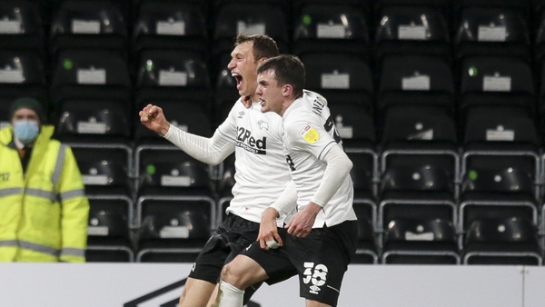 Jason Knight captained Derby again as they secured a 1-0 win