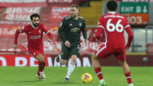 Luke Shaw says Alex Telles' arrival has helped take his game up a level and Solskjaer lauded Shaw following his man-of-the-match display in Sunday's 0-0 draw against Liverpool