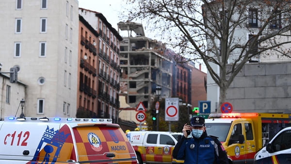 Initial investigations suggest the blast was caused by a gas leak