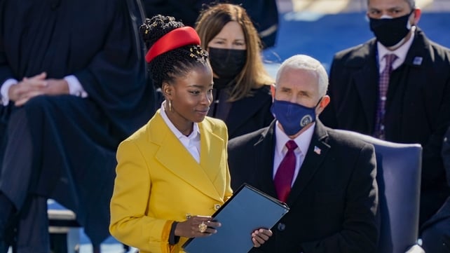 Youth poet Laureate Amanda Gorman addressed the inauguration