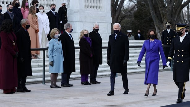 Biden calls for unity on 'day of history and hope'