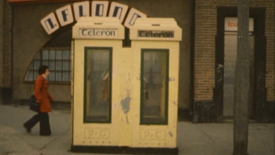 Crumlin telephone boxes, 1976.