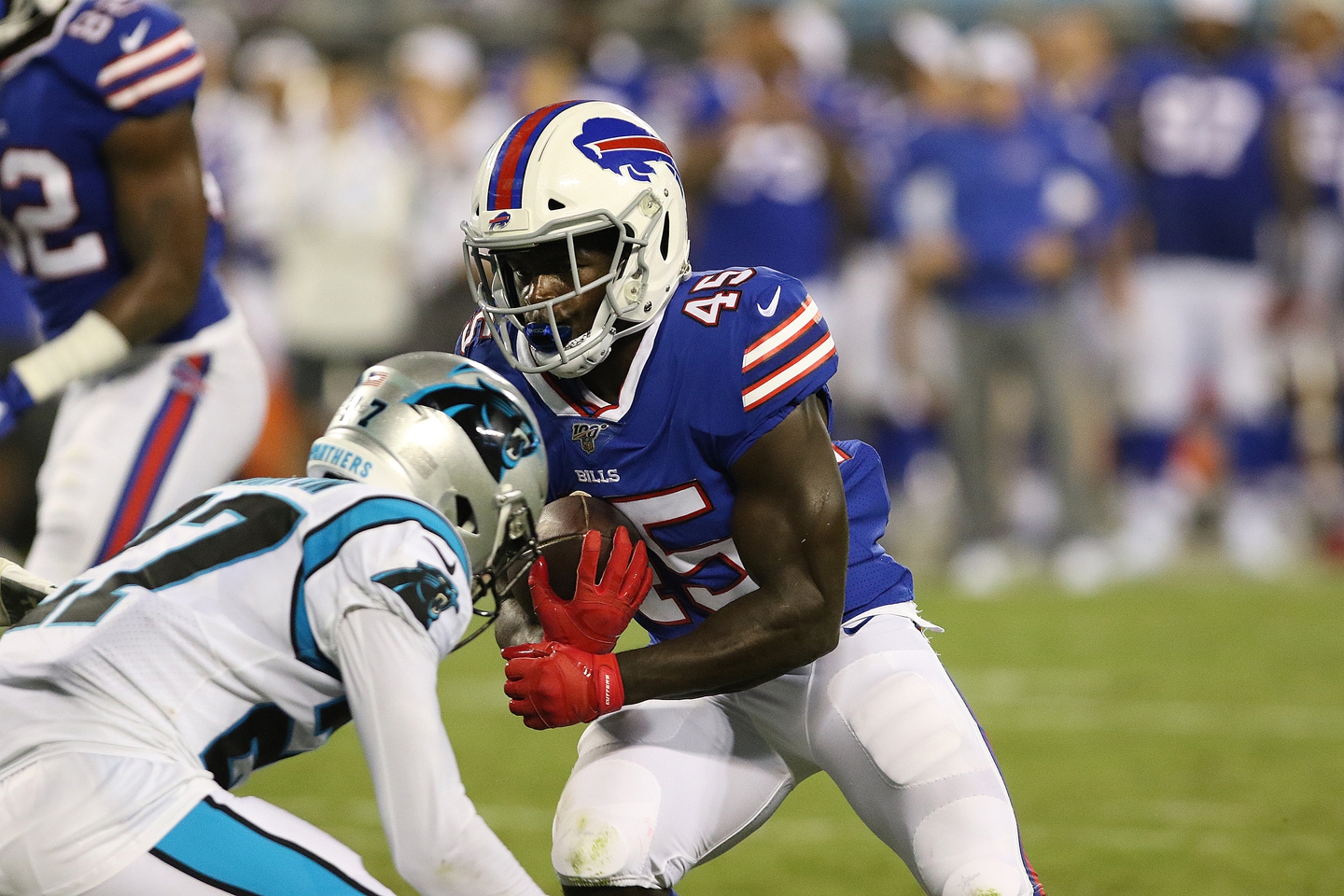 Buffalo Bills RB Christian Wade says watching rugby feels 'weird' now