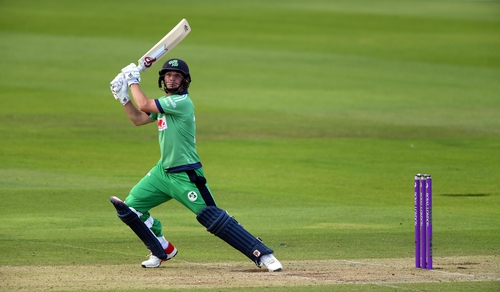 Andy McBrine inspired Ireland with a man of the match performance at Sabina Park