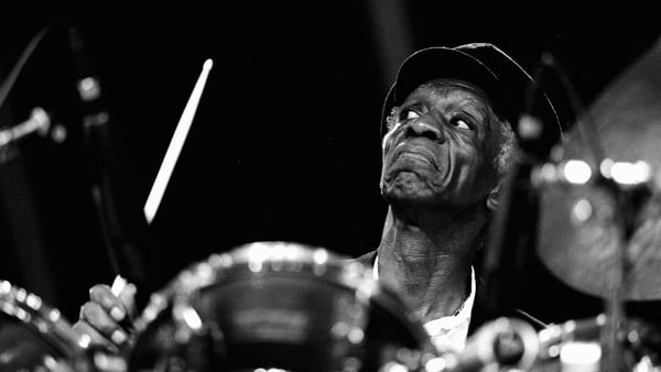 Art Blakey plays the North Sea Jazz Festival in the Netherlands in 1990