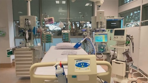The number of people with Covid-19 being treated in intensive care has increased by three to 59