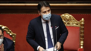 Italian Prime Minister Giuseppe Conte hopes to put together a new coalition