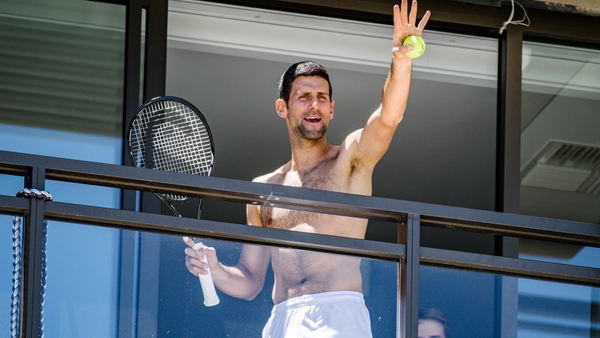Will Novak be playing quarantine tennis again in Australia?
