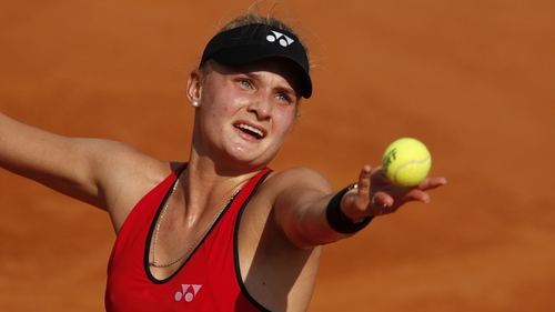 Dayana Yastremska was suspended earlier this month