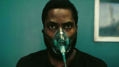 John David Washington in Tenet: "it's precisely the nature of climate change that prompts the future scientists imagined by director Christopher Nolan to research ways to reverse the flow of time"