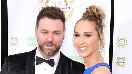 Brian McFadden shares first photo of his baby girl