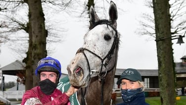 Jack Kennedy on Coko Beach's Thyestes Chase win