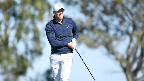 McIlroy is among 11 players on the four-under mark