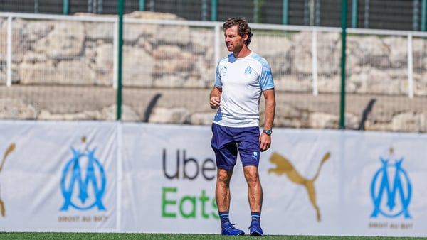 Marseille manager André Villas Boas pictured at the club's training ground