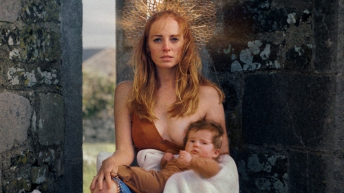 Breastfeeding Madonna by photographer Myriam Riand & Áine O' Brien from the Sovereignty project