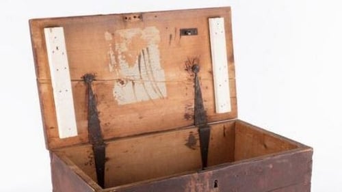 Sea trunk of Margaret Hurley from Gort, Galway, who emigrated to Sydney