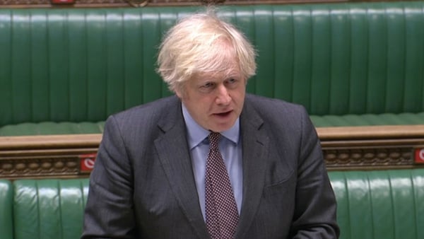 Boris Johnson yesterday apologised to Northern Ireland's First and Deputy First Ministers over the events
